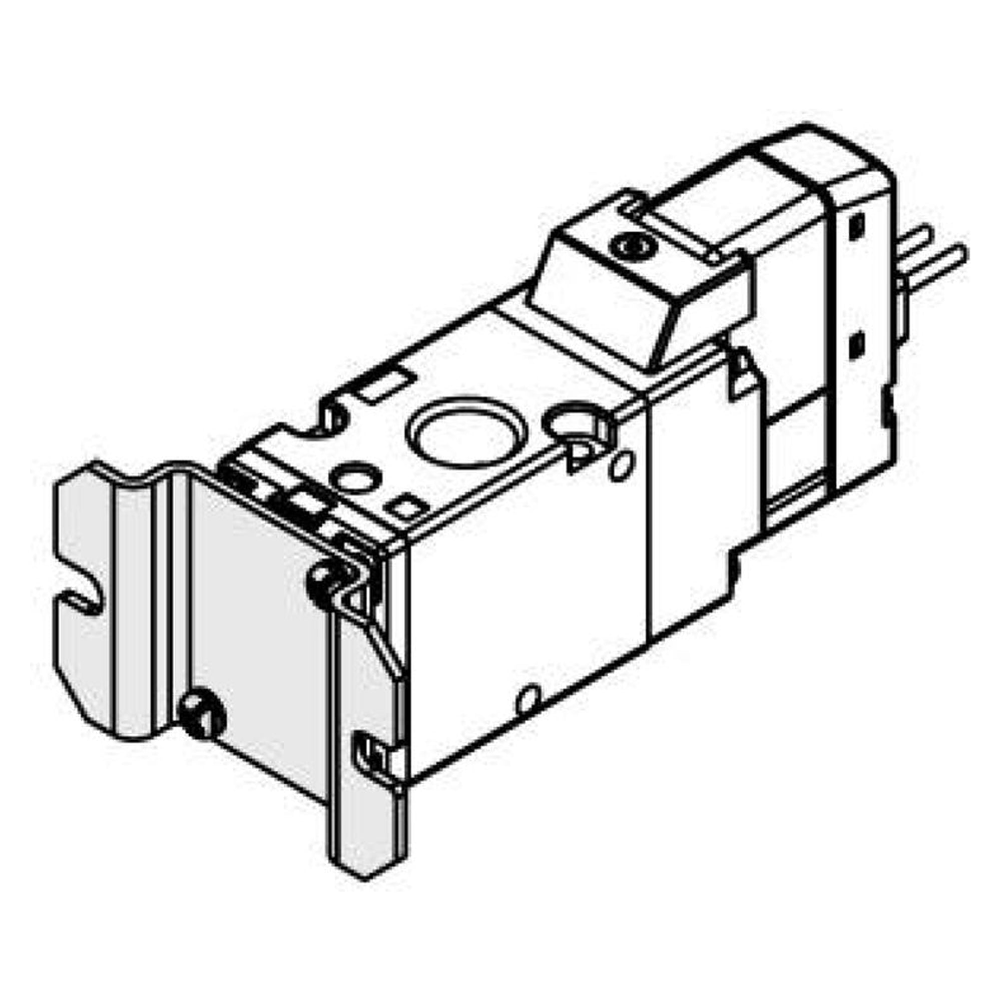 SMC VP300-202-2F. Einzelanschlussplatte
