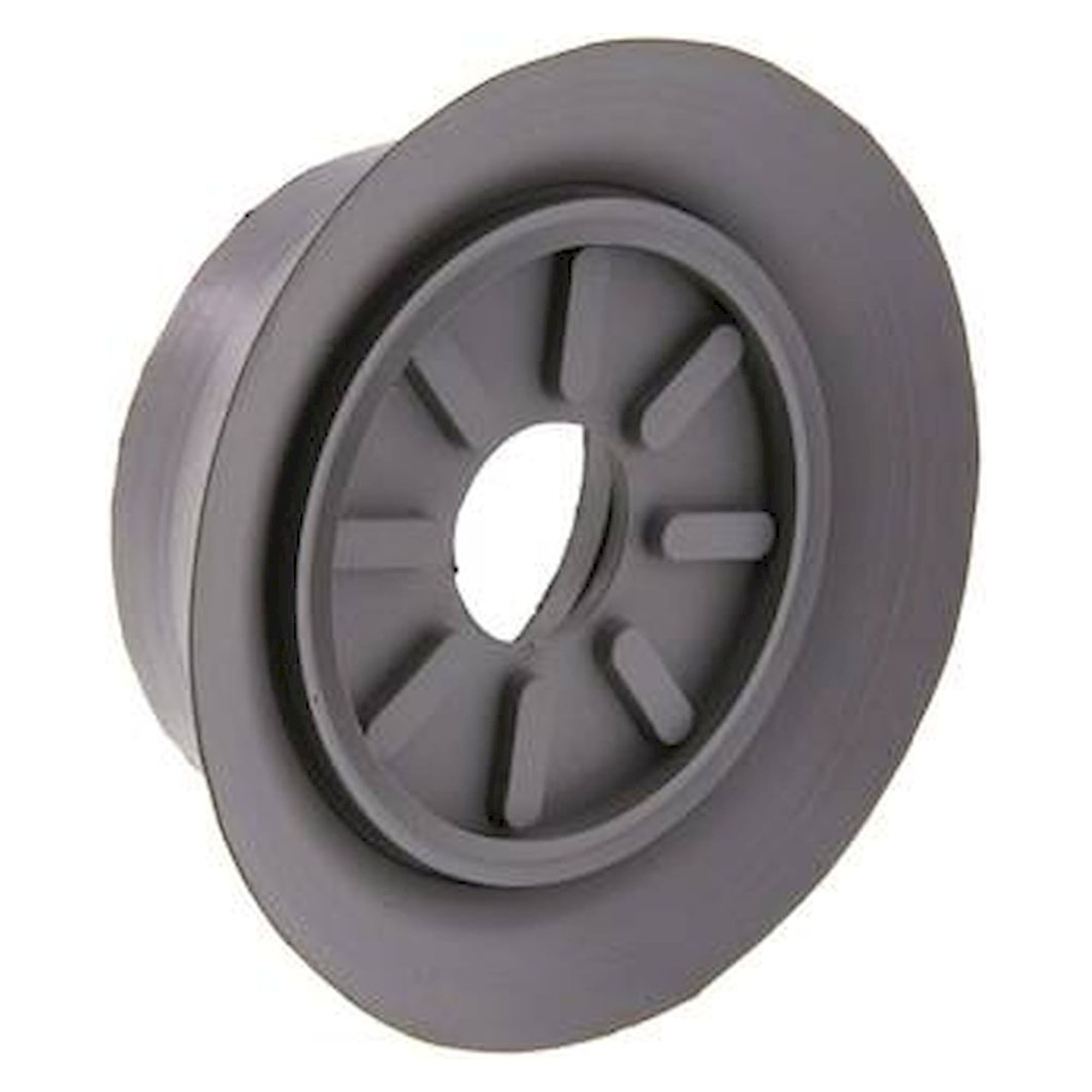 Flat suction cups (with fine lips), Ø 100x5mm, NBR (50A), Grey