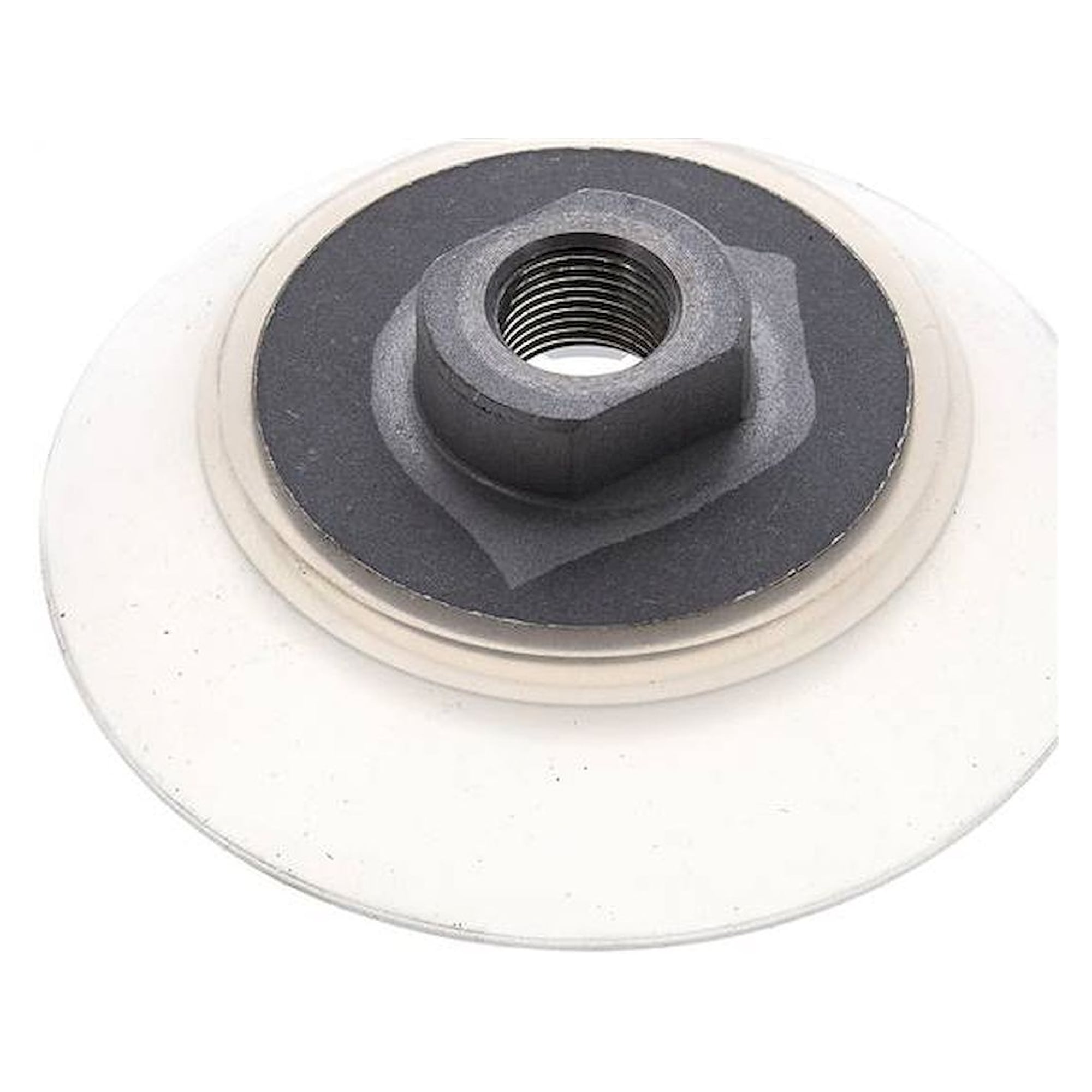 Flachsauger, Ø 100x9mm, G 3/8", Silikon (50A), transparent