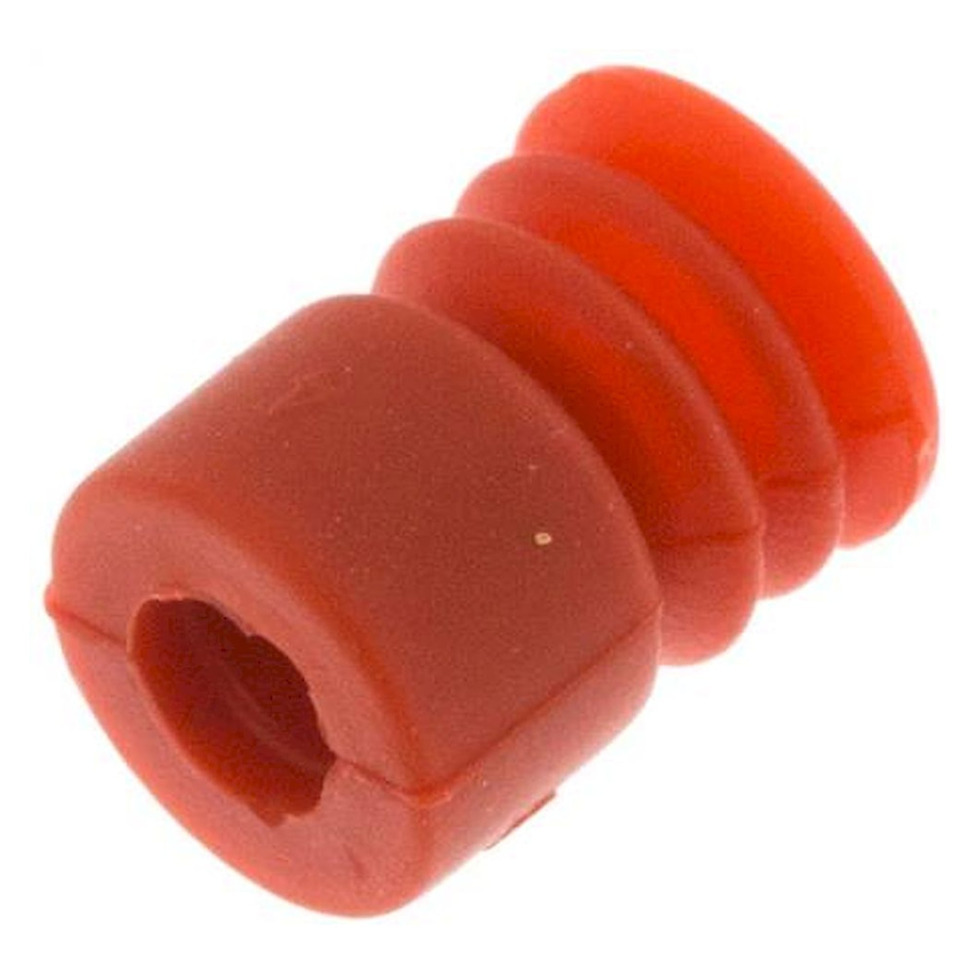 Balgsauger, 2,5-fach, Ø 10x4mm, Silikon (65A), rot