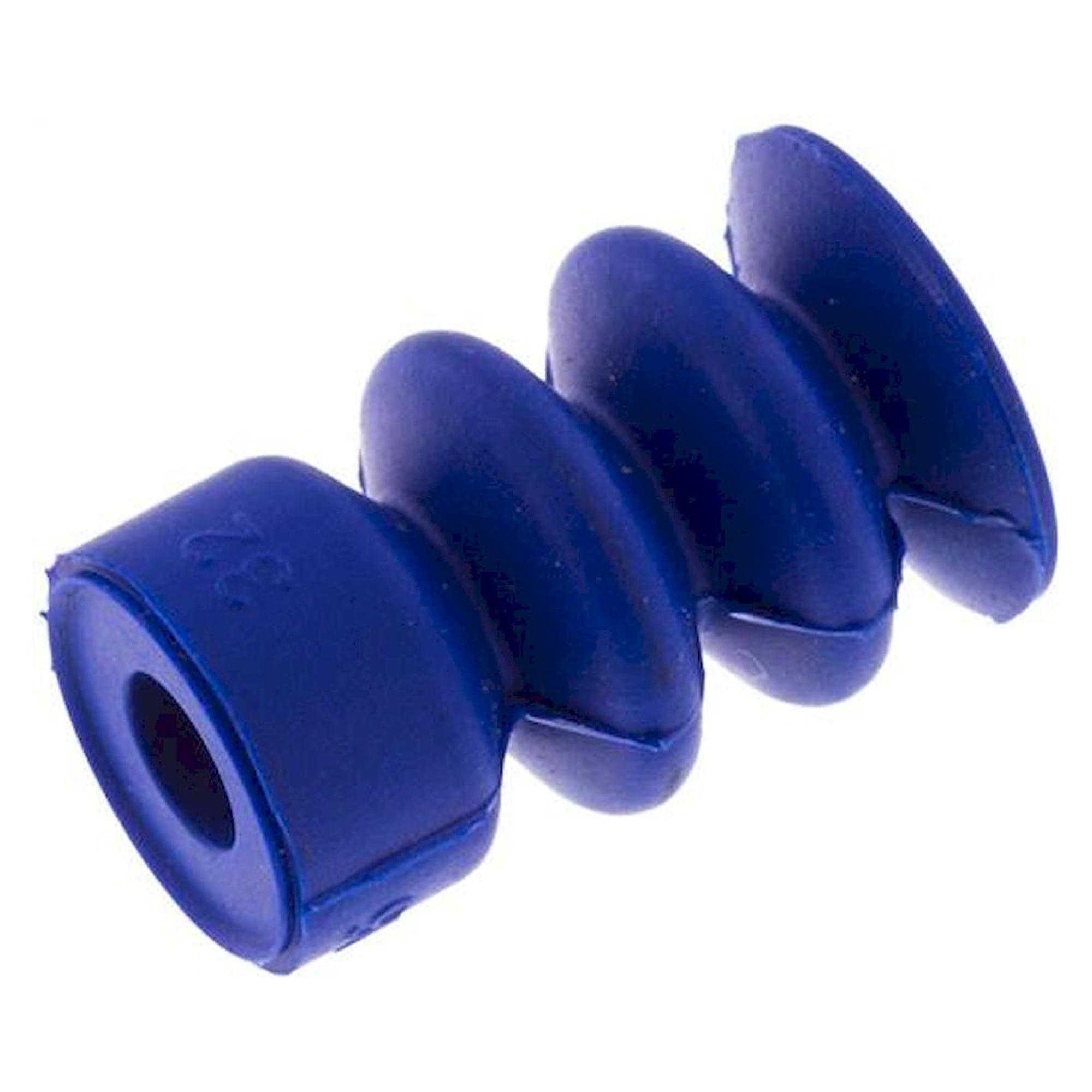 Bellows suction pad, 2,5-way, Ø 14x10mm, PUR (50A), blue