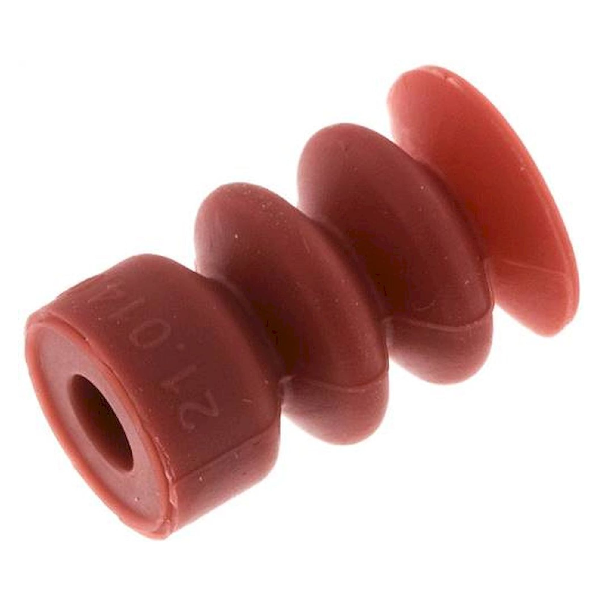 Balgsauger, 2,5-fach, Ø 14x10mm, Silikon (65A), rot