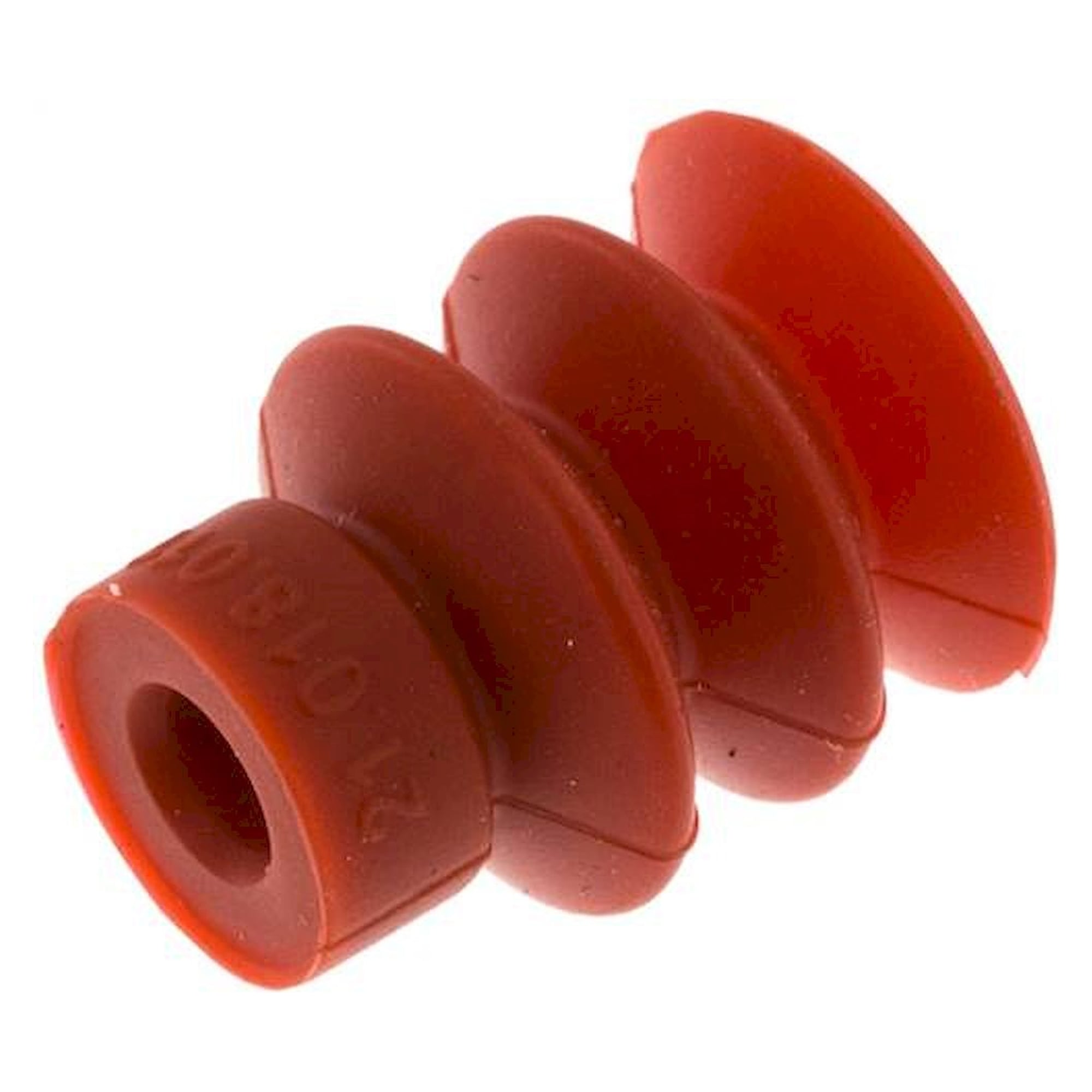 Balgsauger, 2,5-fach, Ø 18x8mm, Silikon (60A), rot