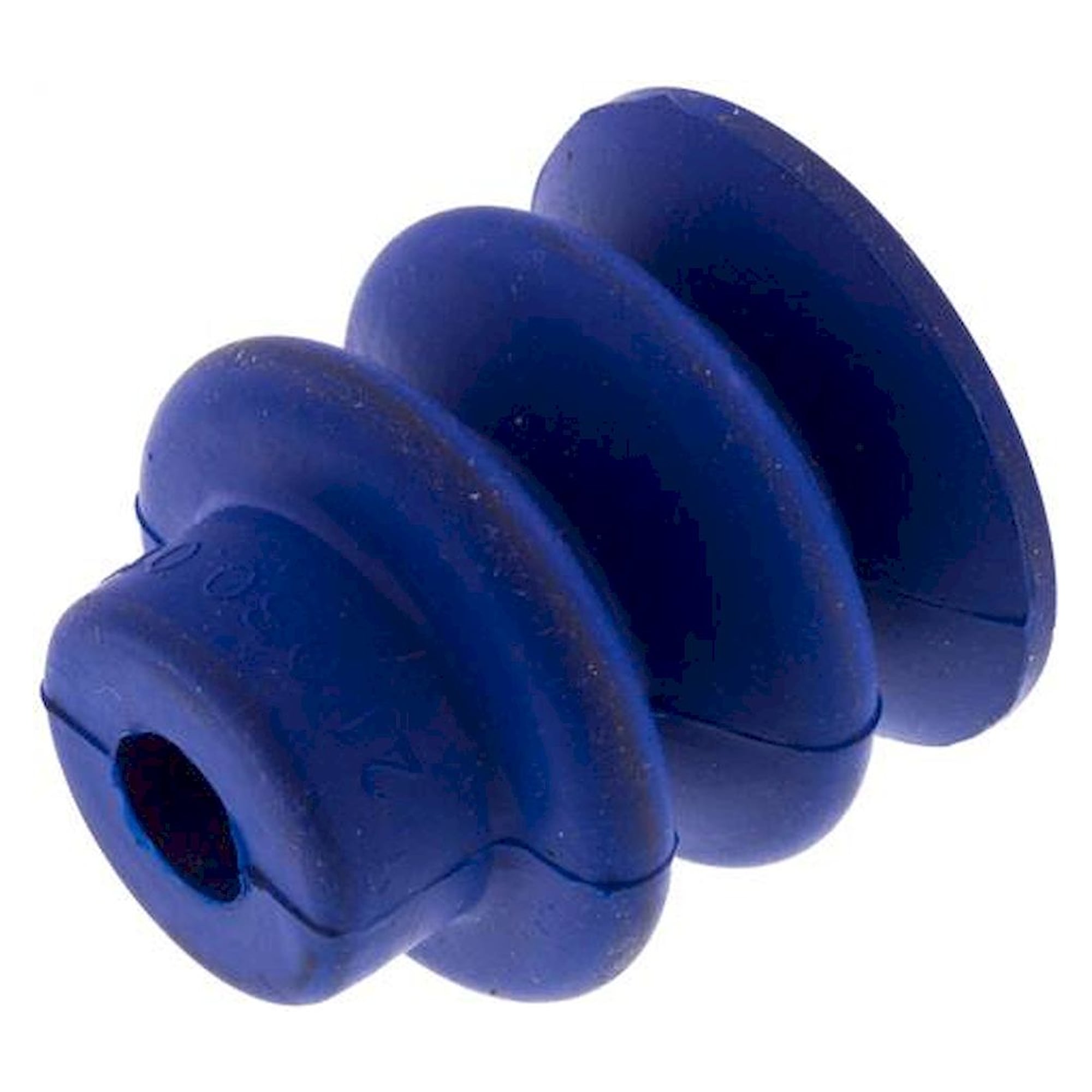 Bellows suction pad, 2,5-way, Ø 30x13mm, PUR (50A), blue