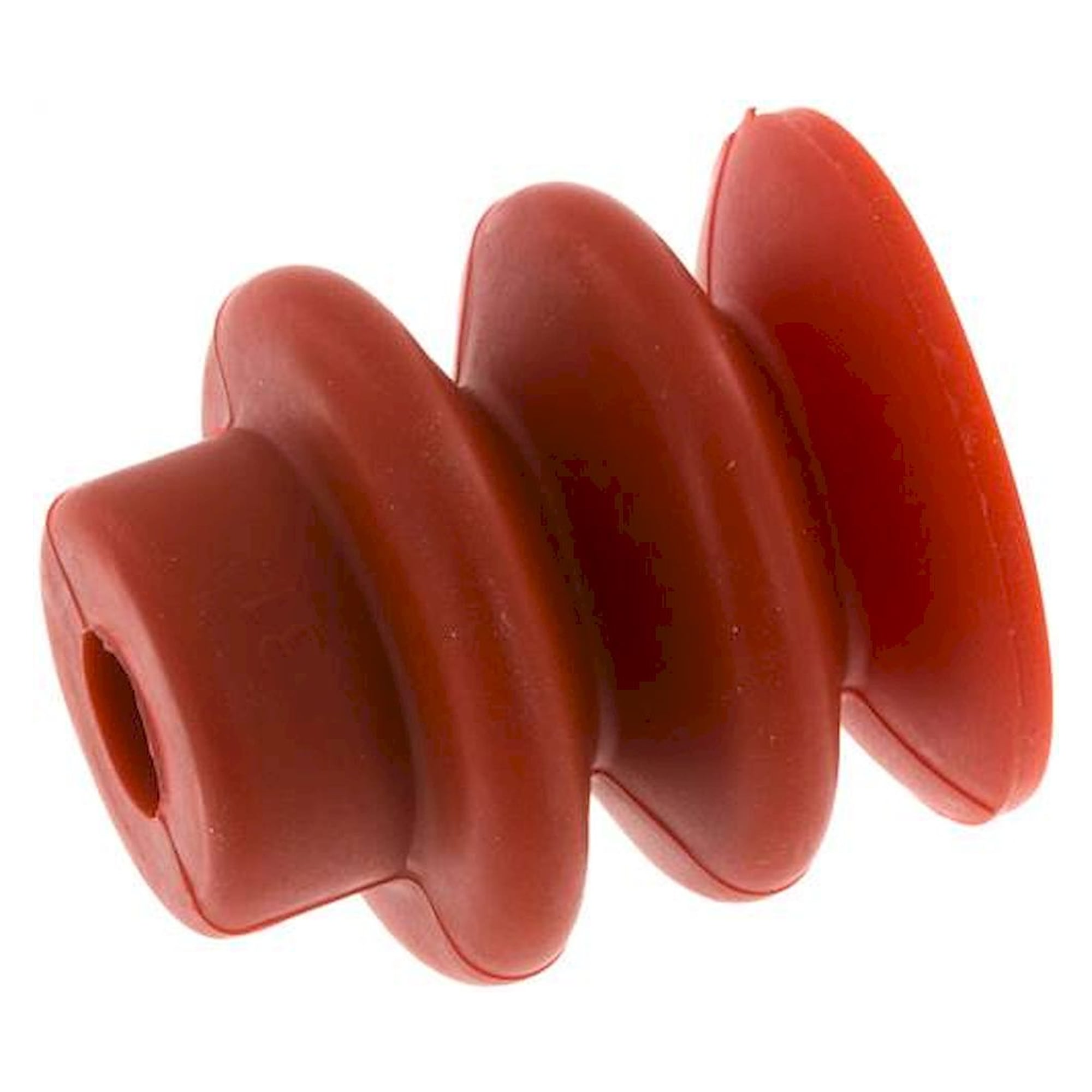 Balgsauger, 2,5-fach, Ø 30x13mm, Silikon (65A), rot