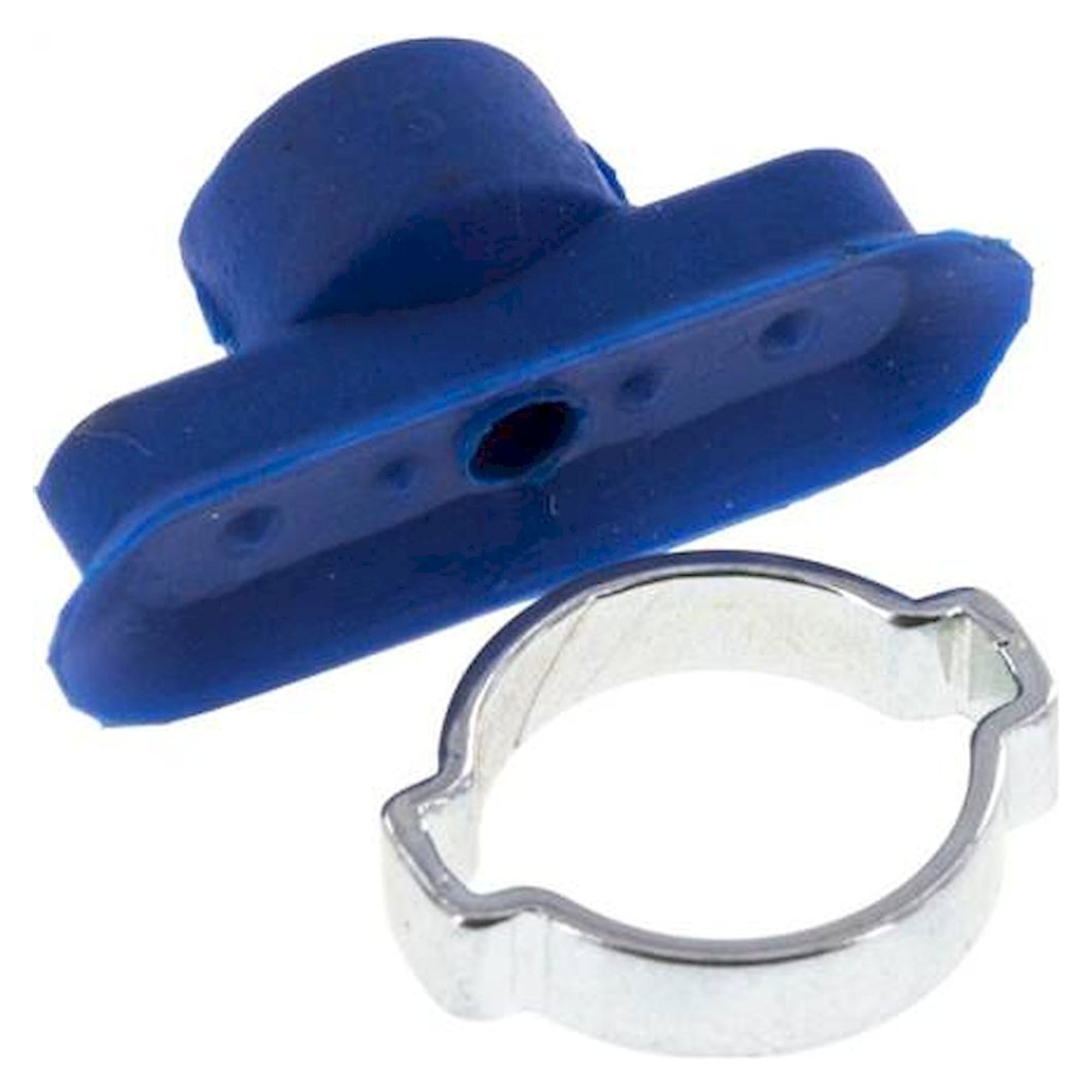 Ovalsauger, 30 x 10mm, Hub 2mm, PUR (65A), blau