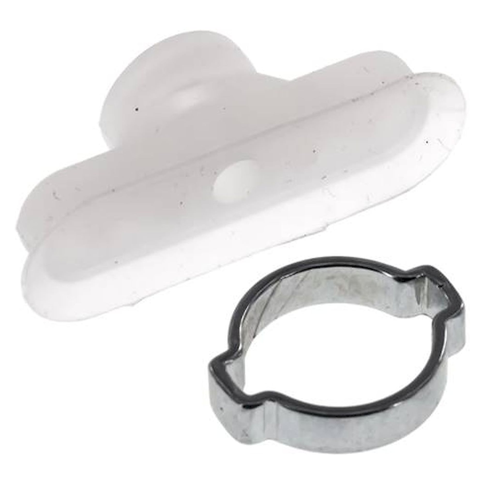 Oval teats, 36 x 12mm, stroke 2mm, Silicone (60A), transparent