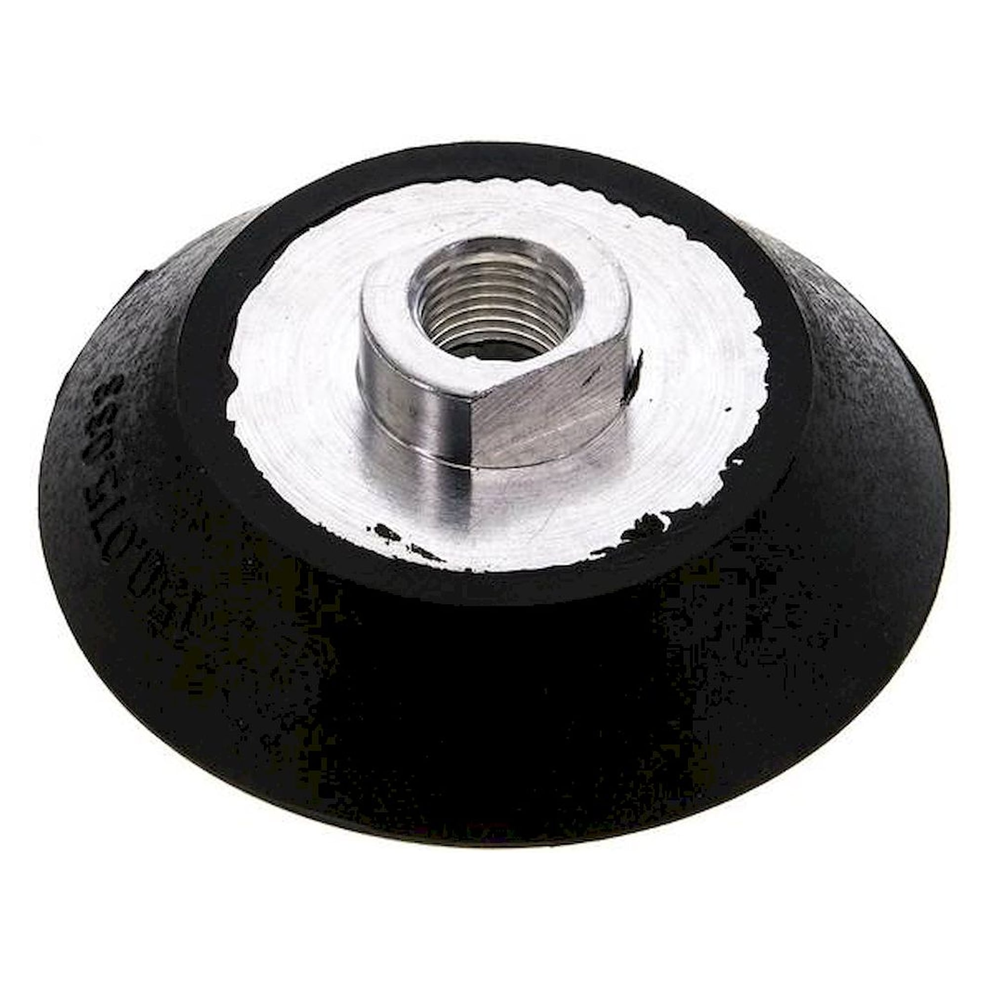 Flachsauger, Ø 75x6mm, G 1/4", CR (60A), schwarz