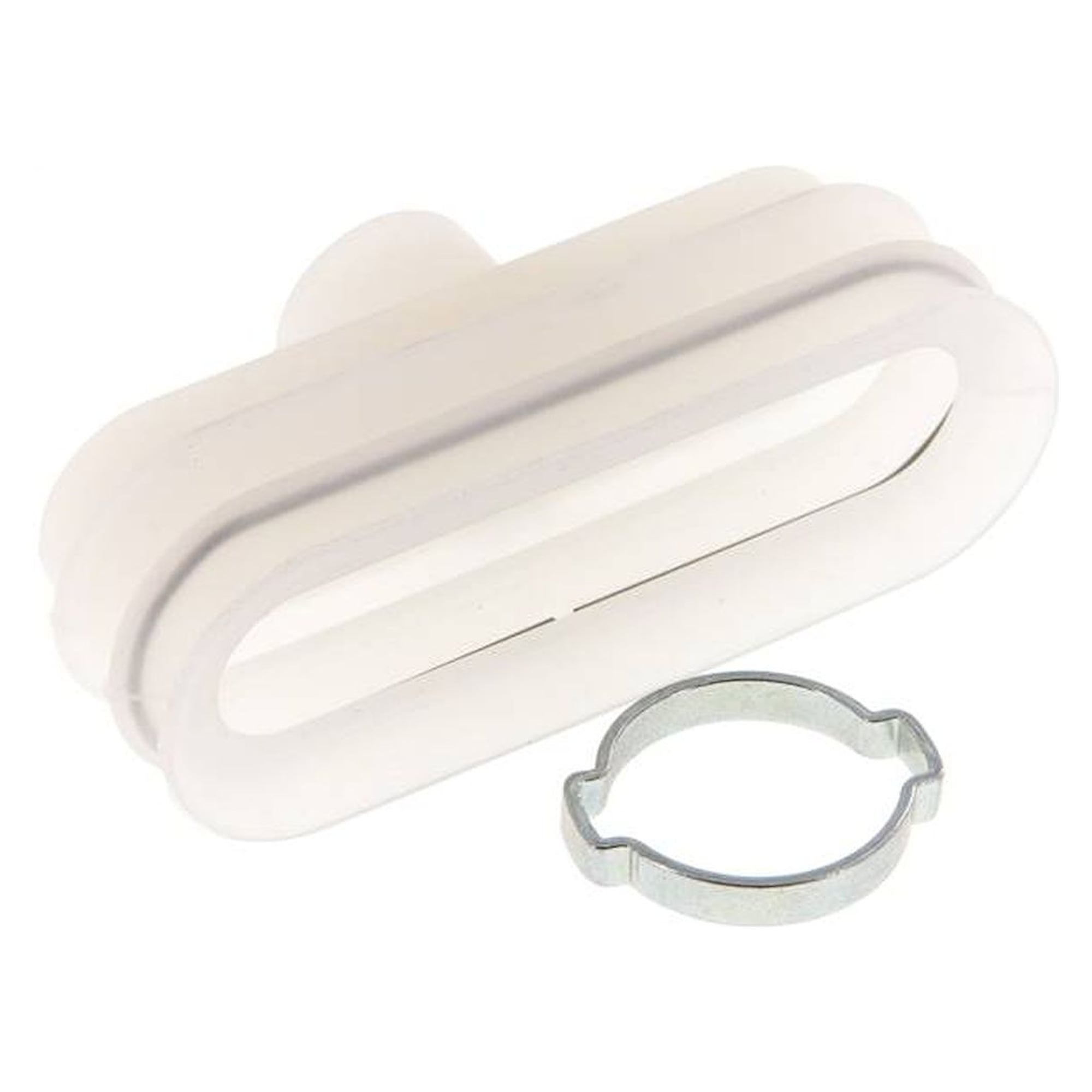 Ovalbalgsauger, 75 x 25mm, Hub 10,5mm, Silikon (60A), transparent