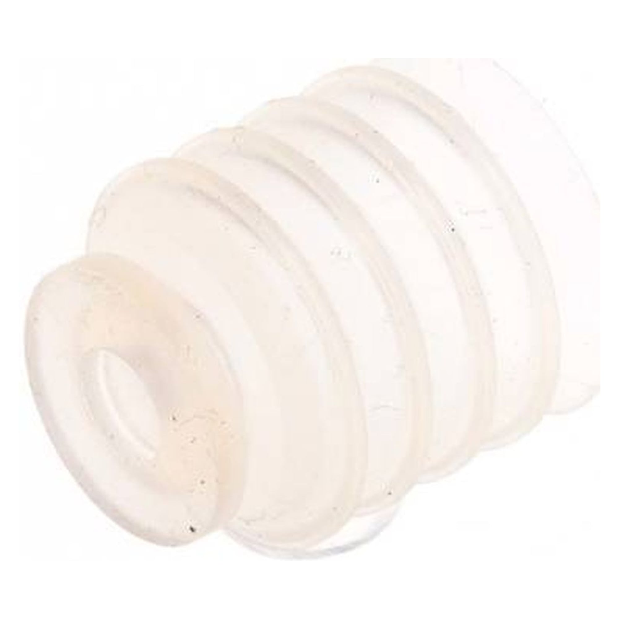 Balgsauger, 4,5-fach, P-Serie, Ø 20x16mm, Silikon (50A), transparent