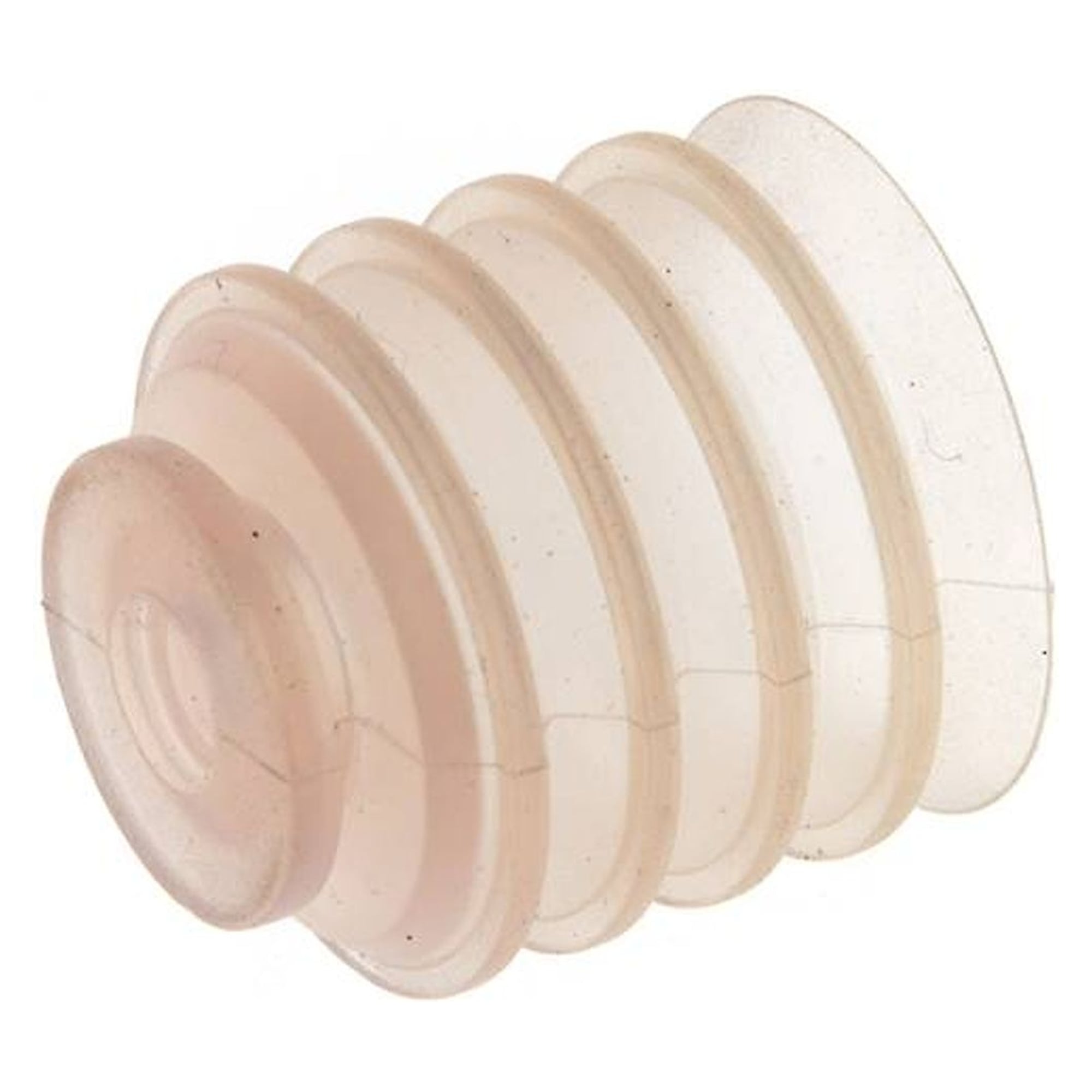 Balgsauger, 4,5-fach, P-Serie, Ø 31x21mm, Silikon (50A), transparent
