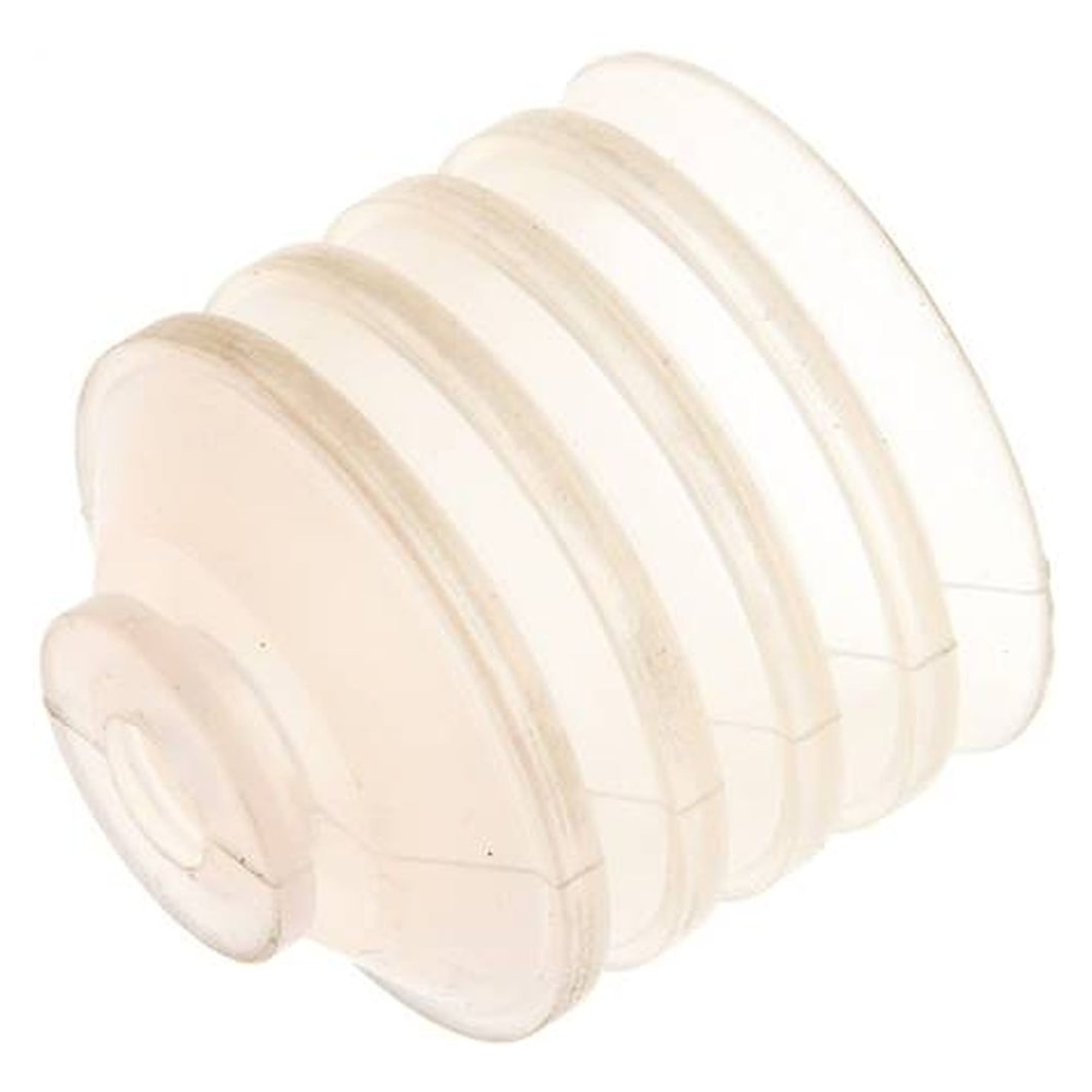 Balgsauger, 4,5-fach, P-Serie, Ø 41x20mm, Silikon (50A), transparent