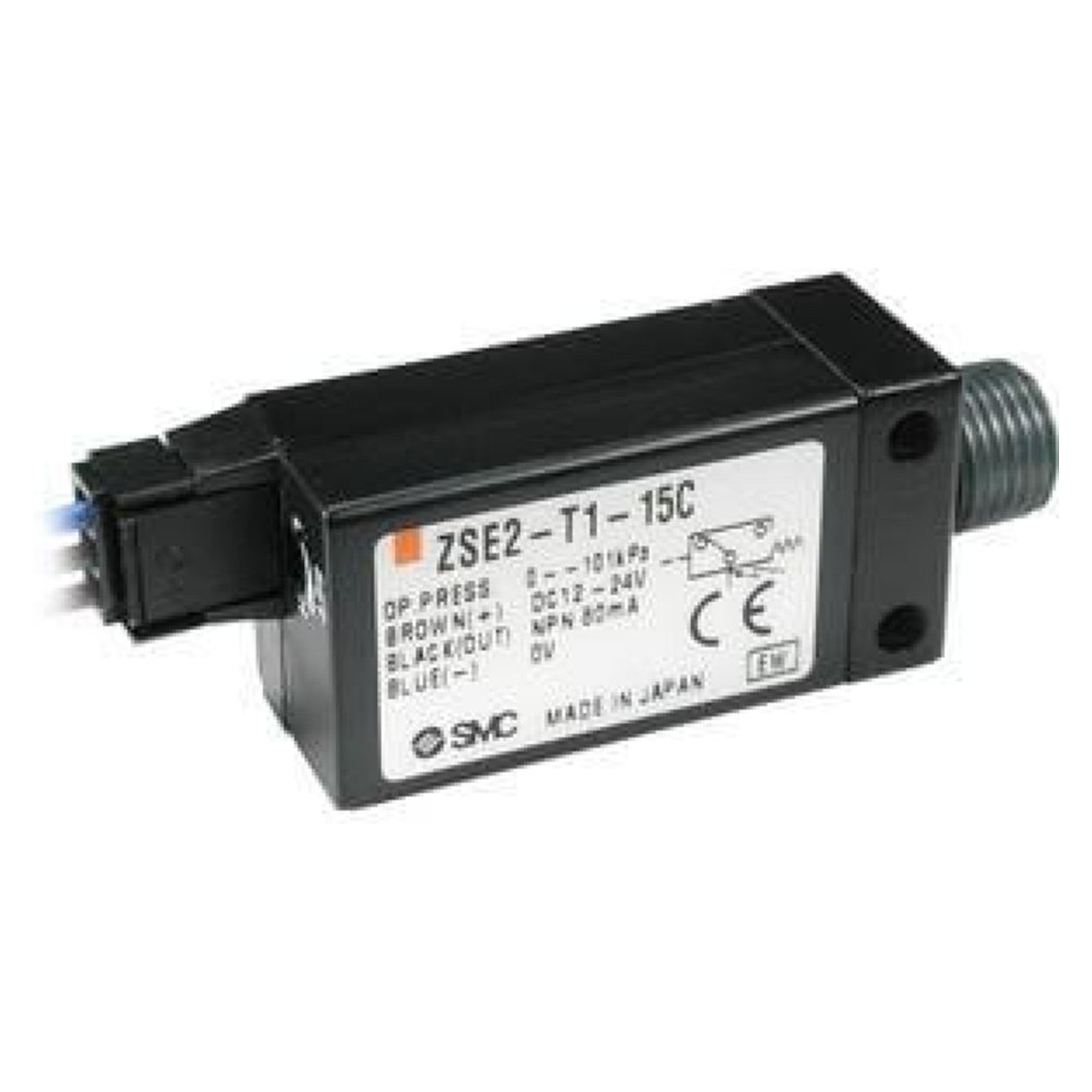 SMC ZSE2-T1-15. ZSE2, Kompakt-Druckschalter, für ZX/ZR Vakuumsystem