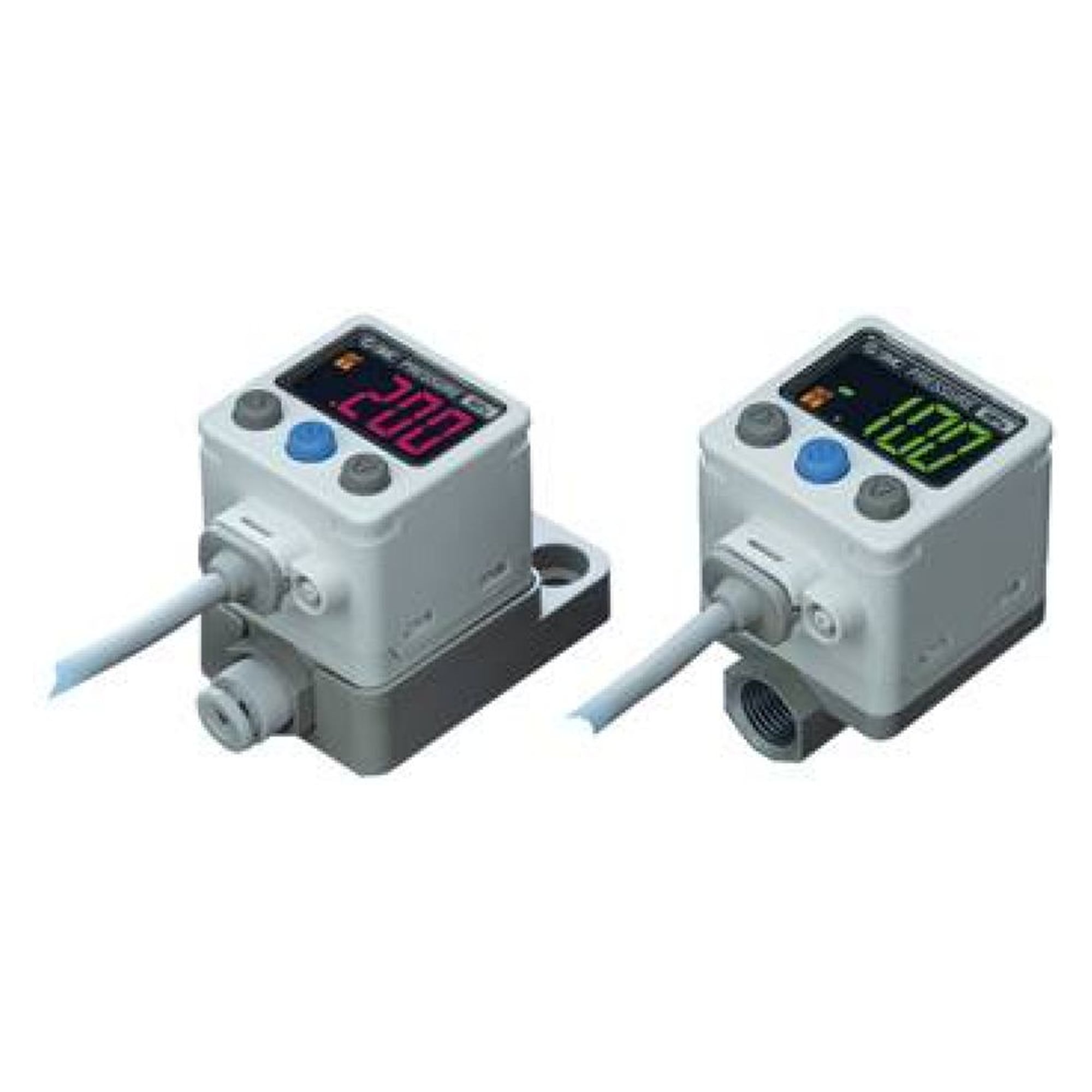 SMC ISE20B-V-01-W. ISE20B, High-Pressure, Digital Pressure Switch, 3-Screen Display (IP65)
