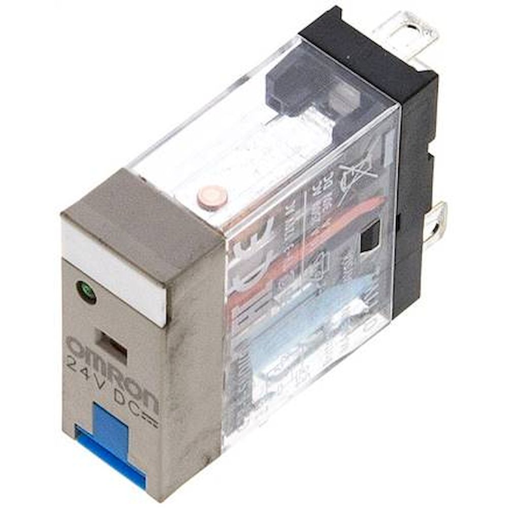 Omron G2R1SNDI24VDC. Omron industrial relay, 24 V DC, 1 changeover contact
