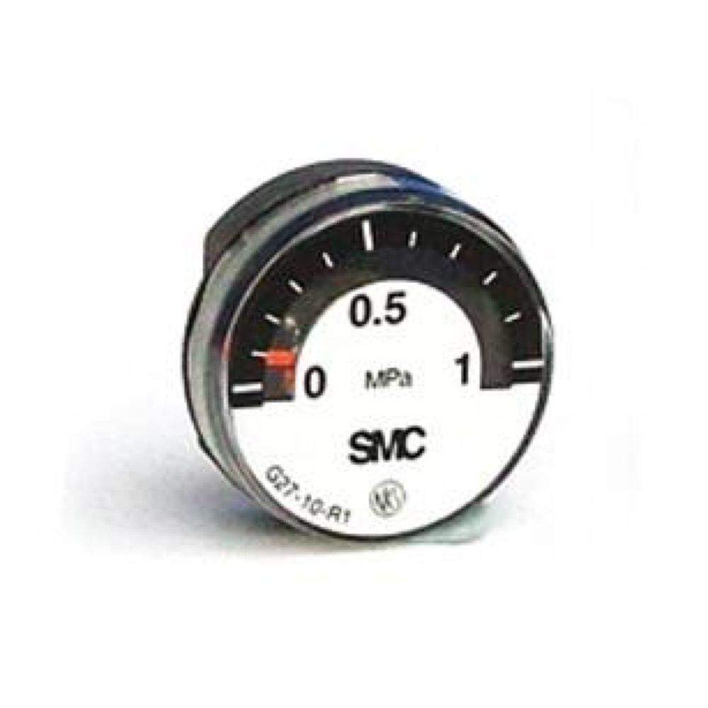 SMC G46-15-01. G(A)46, Pressure Gauge, w/Limit Indicator & Cover Ring Assy (O.D. 42)