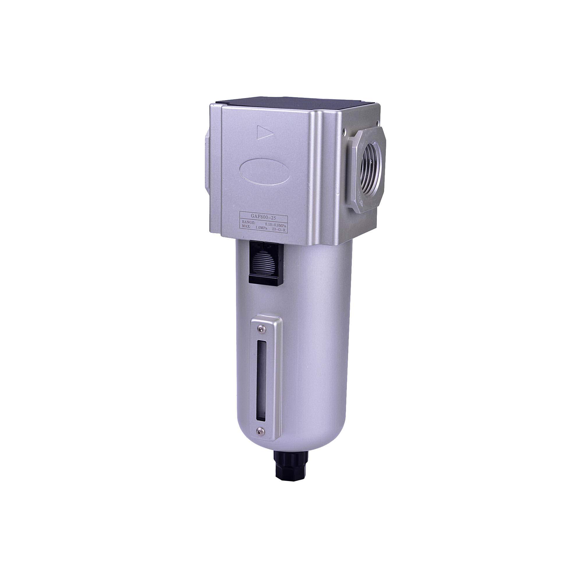Filter »GA«, Metal container, Viewing tube, 5 µm, Size 600 - Riegler K2080