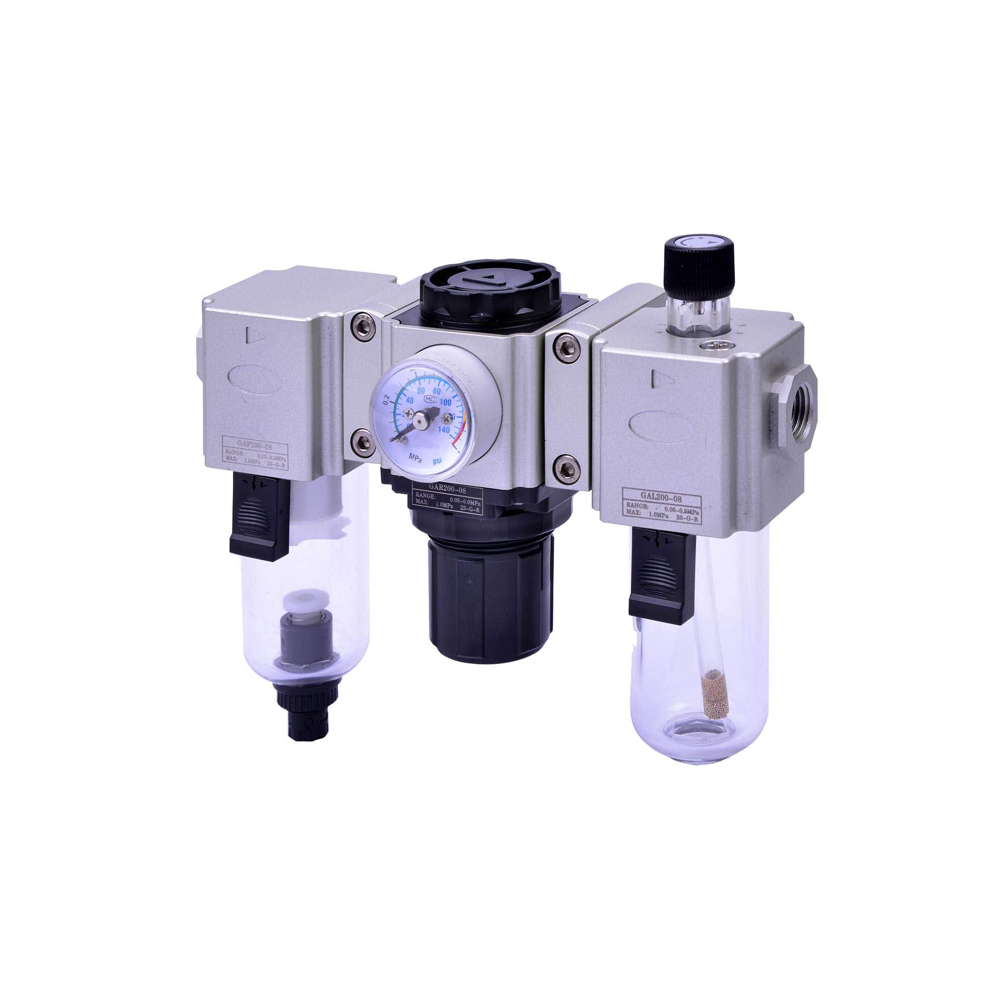 Wartungseinheit 3-tlg. »GA-mini«, PC, BG 200 - Riegler K2104