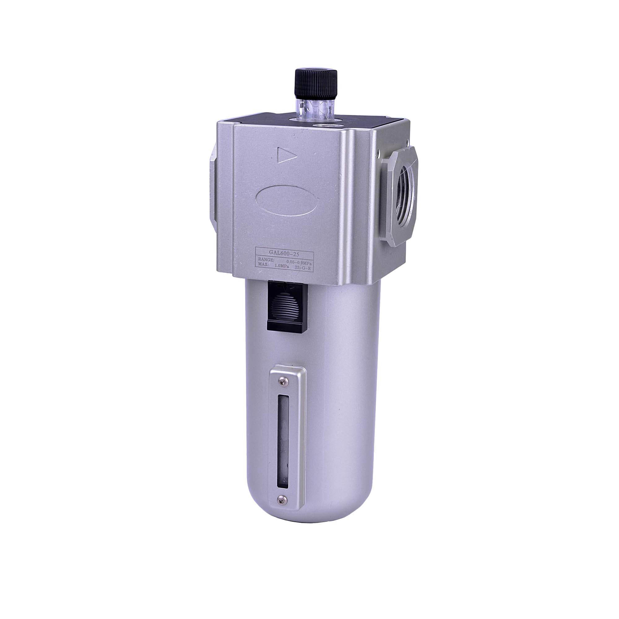 Mist oiler »GA«, Metal container, Viewing tube, Size 600 - Riegler K2084