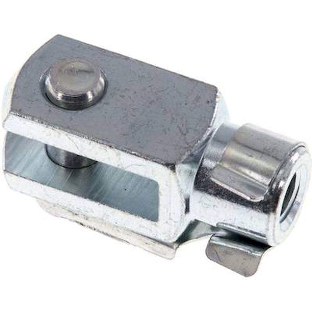 Yoke with bolts M 8, Zinc plated steel