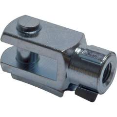 GAK 160/200. Yoke with bolts M 36x2, Zinc plated steel