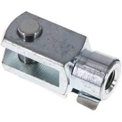 GAK 25/32. Yoke with bolts M 10x1,25, Zinc plated steel