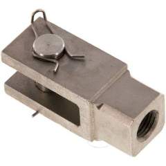 Gabelkopf mit Bolzen M 10x1,25, 1.4571