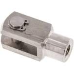 Gabelkopf mit Bolzen M 10x1,25, 1.4305