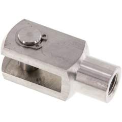 Gabelkopf mit Bolzen M 12x1,25, 1.4305