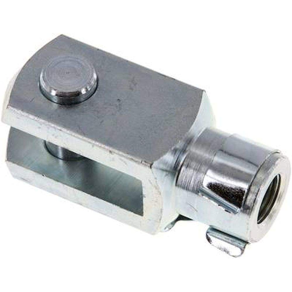 Yoke with bolts M 16x1,5, Zinc plated steel