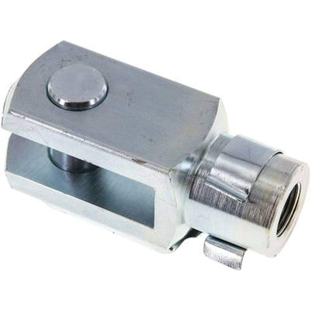 Yoke with bolts M 20x1,5, Zinc plated steel