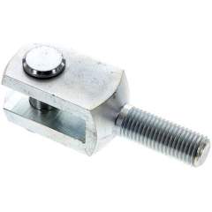 GAKA M20. Yoke, with bolts, external male thread M 20, zinc plated steel