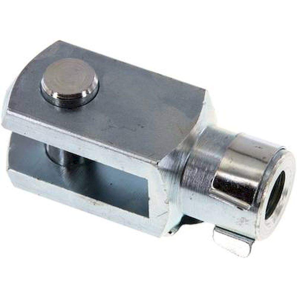 Yoke with bolts M 16, Zinc plated steel