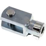 Gabelkopf mit Bolzen M 16, Stahl verzinkt