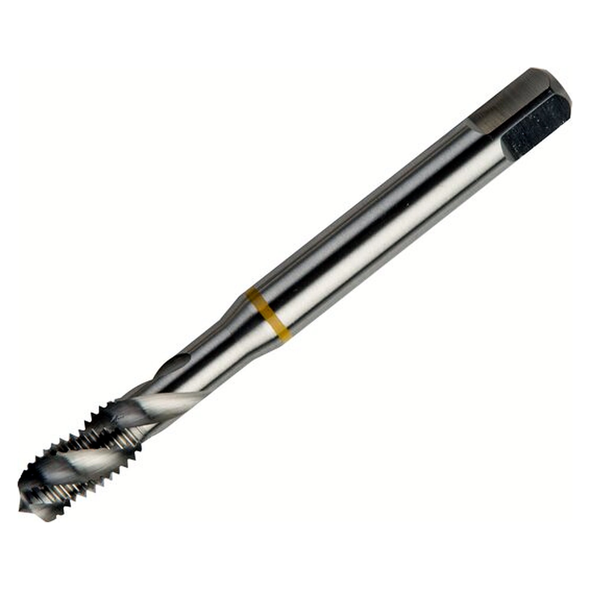Machine tap for blind holes, 35° right-hand spiral M 10 (HSS-E)
