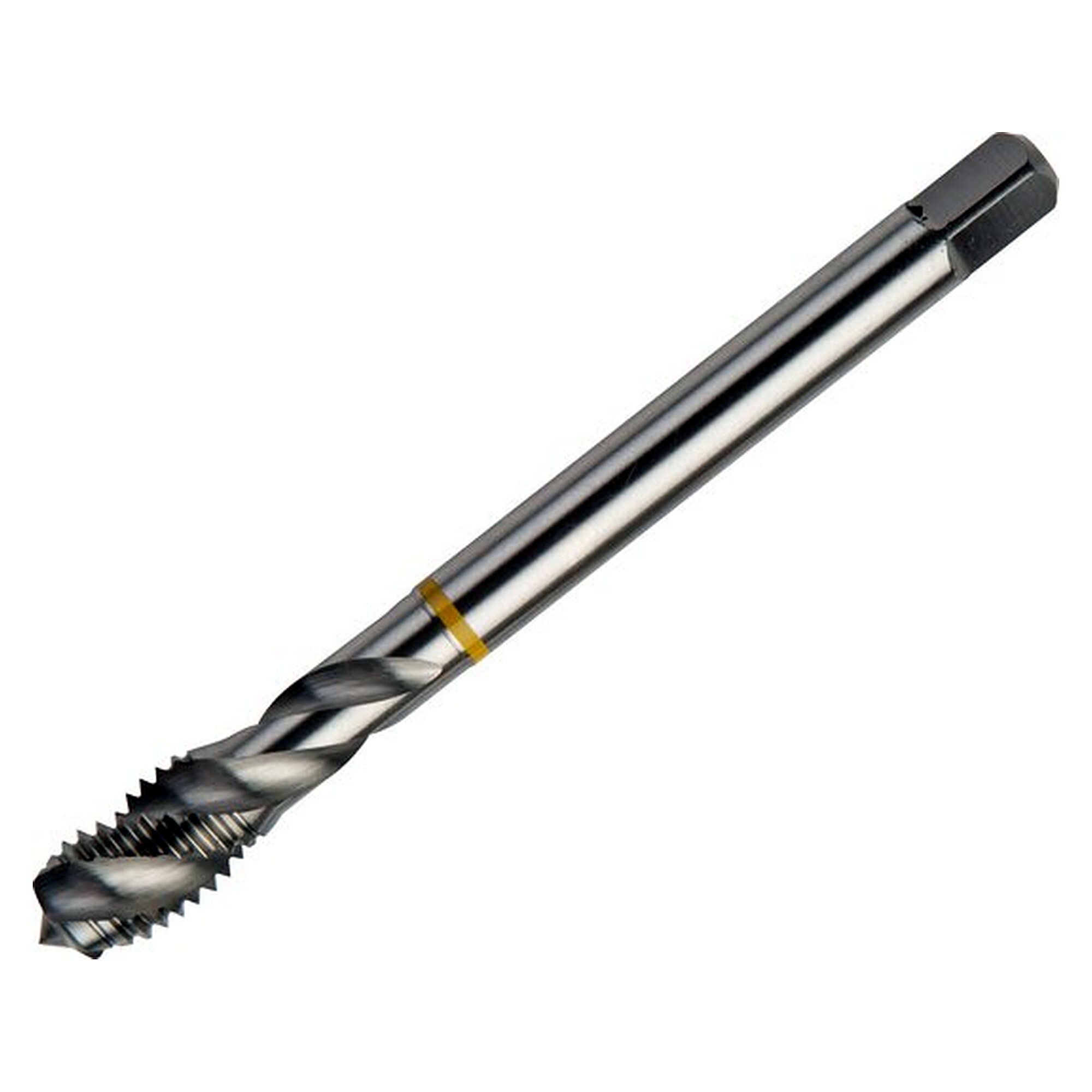 Machine tap for blind holes, 35° right-hand spiral M 12 (HSS-E)