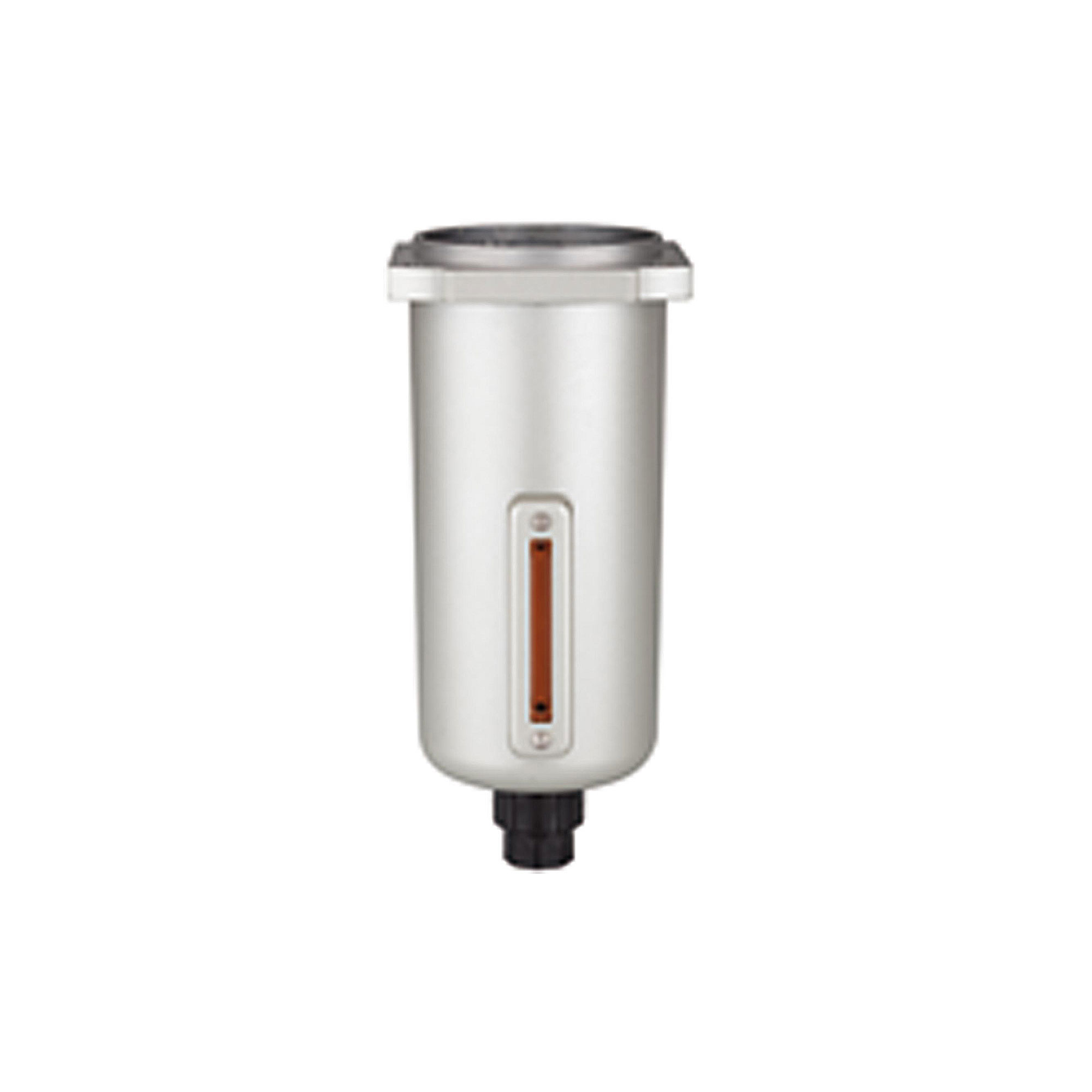 Metal container with viewing tube, fully automated bleeder valve - Riegler 116411