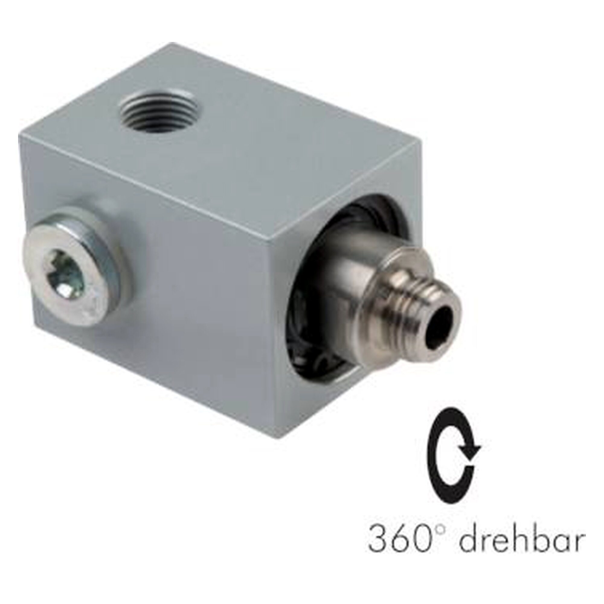 Drehverteiler, Schlüsselweite 19 mm, für drehende Anschlüsse