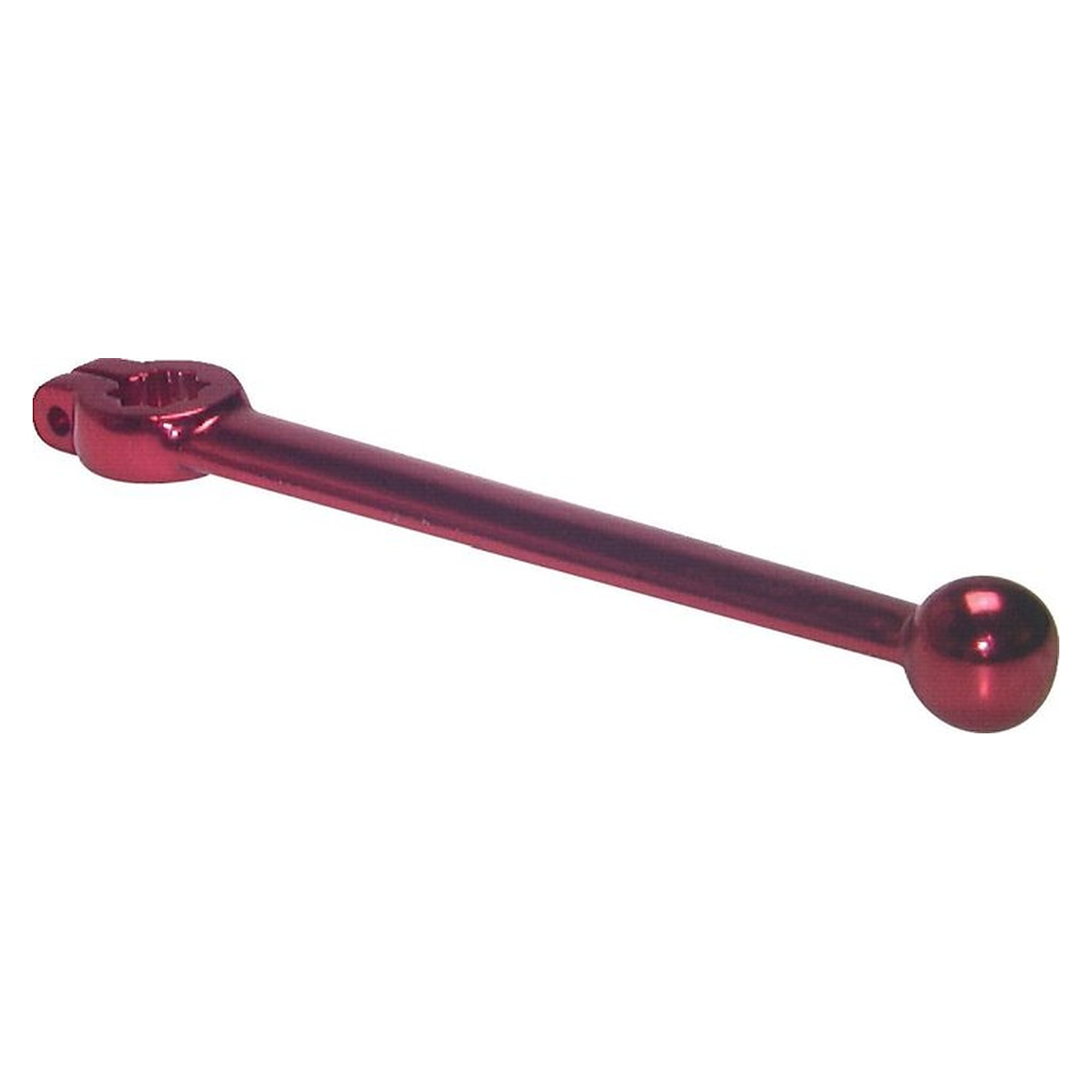 Straight handle aluminium SW 12, zinc-plated steel, seals POM / NBR