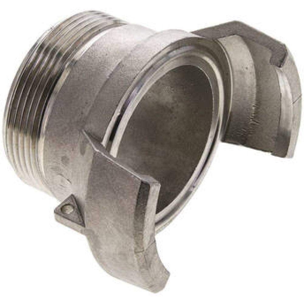 Guillemin-Kupplung G 2" (AG), Edelstahl, ohne Verriegelung (kann nur mit Kupplung mit Verriegelung k