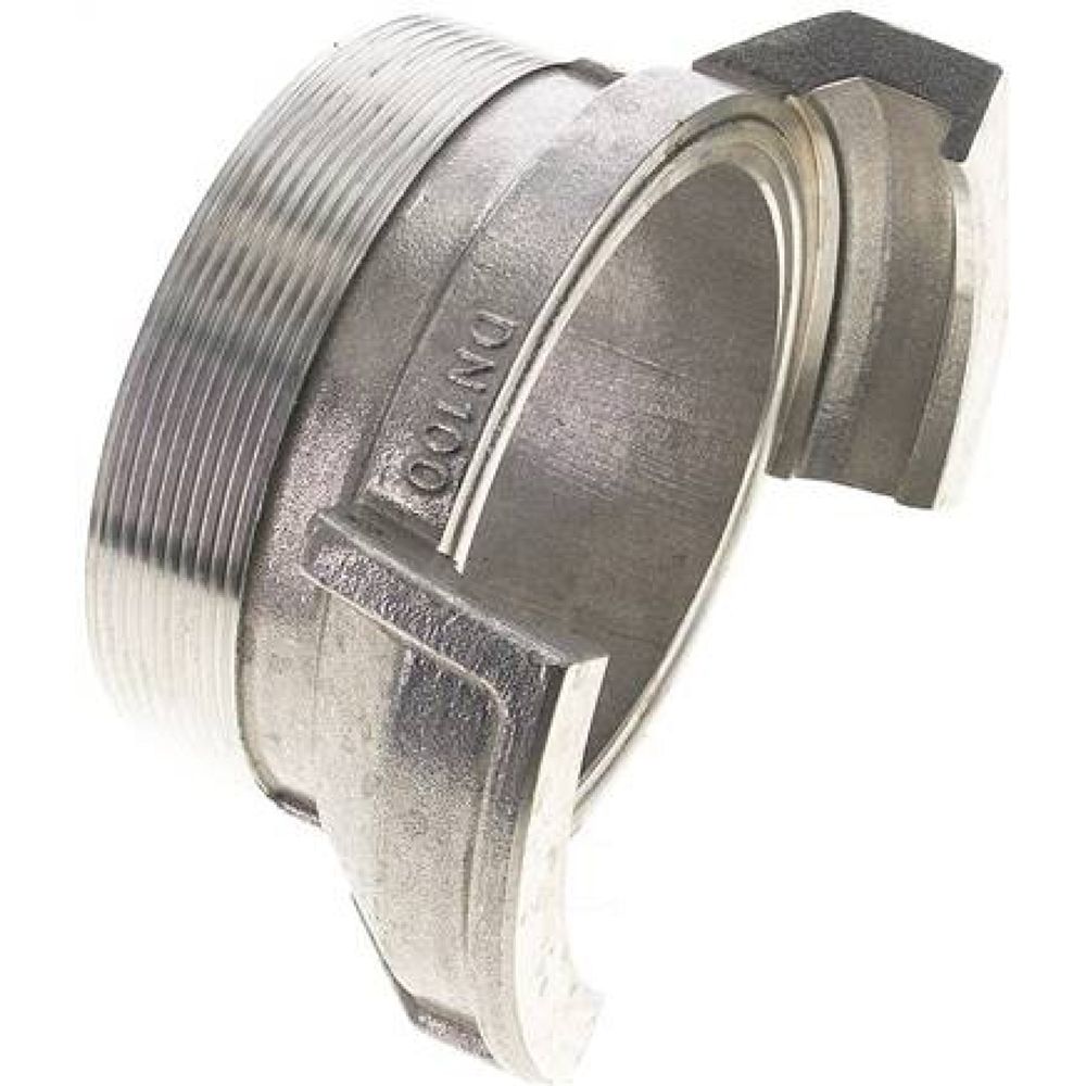 Guillemin-Kupplung G 4" (AG), Aluminium, ohne Verriegelung (kann nur mit Kupplung mit Verriegelung k