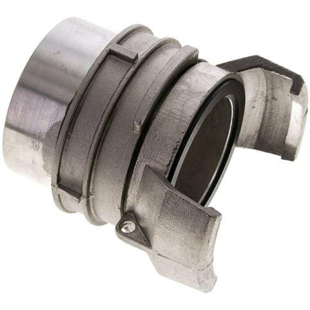 Guillemin-Kupplung G 2" (IG), Edelstahl, mit Verriegelung