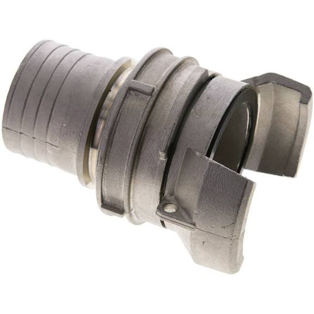 Guillemin-Kupplung, Tülle 51 (2") mm, Edelstahl, mit Verriegelung