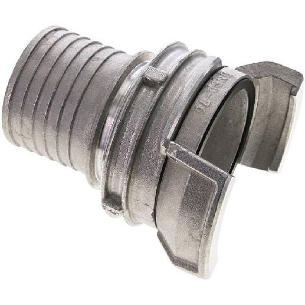 Guillemin-Kupplung, Tülle 76 (3") mm, Aluminium, mit Verriegelung