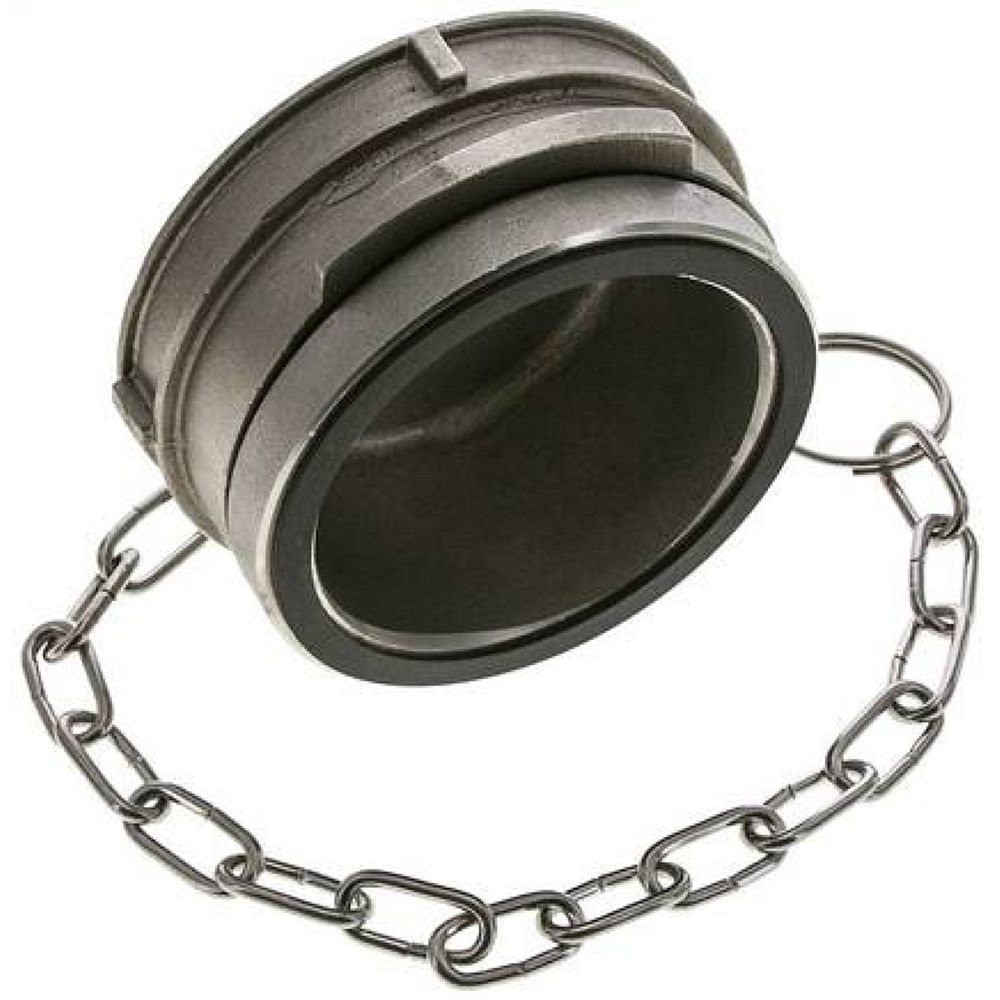 Guillemin-Verschluss mit Verriegelung, Edelstahl, 2-1/2" (Dichtfläche 83 mm)