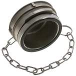 Guillemin-Verschluss mit Verriegelung, Edelstahl, 2-1/2" (Dichtfläche 83 mm)