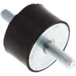 GPA 5030 Gummi-Metall-Puffer beidseitig mit Gewindestift M 10 x 28