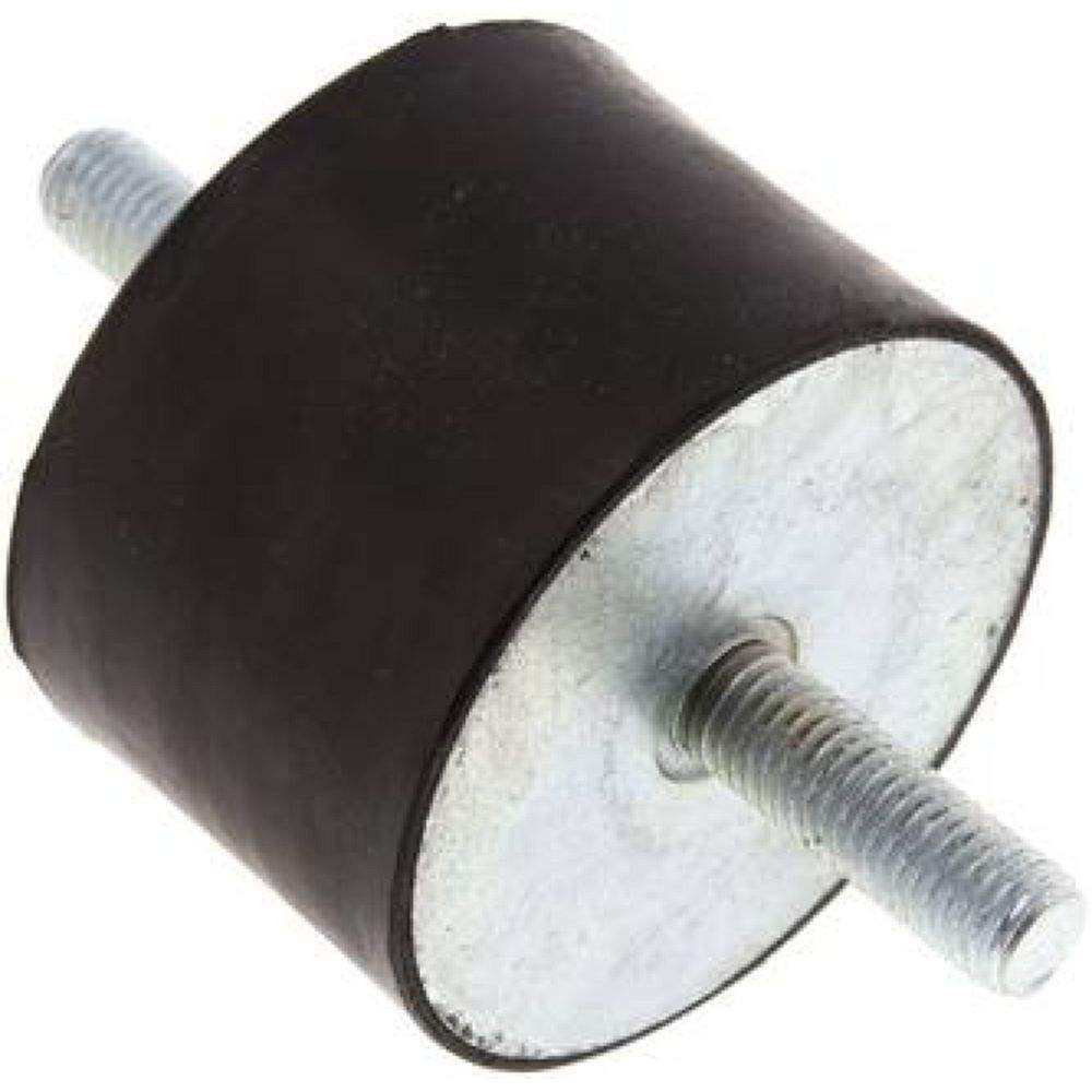 GPA 7550 Gummi-Metall-Puffer beidseitig mit Gewindestift M 12 x 37