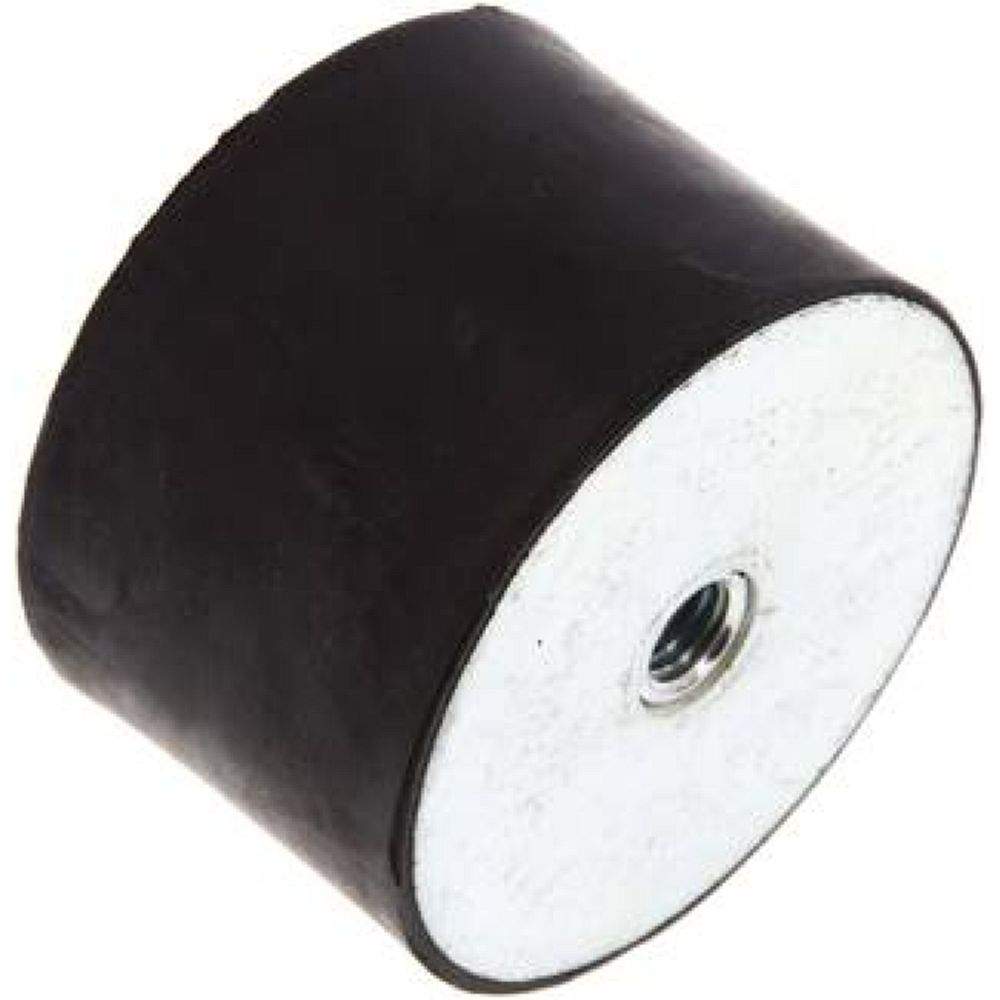 GPC 7550 Gummi-Metall-Puffer beidseitig mit Innengewinde M 12 (10 tief)