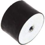 GPC 7550 Gummi-Metall-Puffer beidseitig mit Innengewinde M 12 (10 tief)